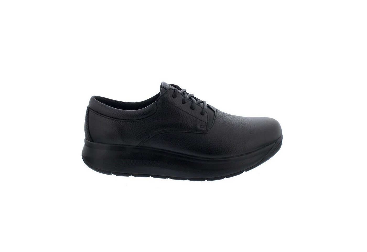 Joya Chicago Black Men, Halbschuh, Full-Grain-Leather, Senso-Sohle, Ka Schnürschuh