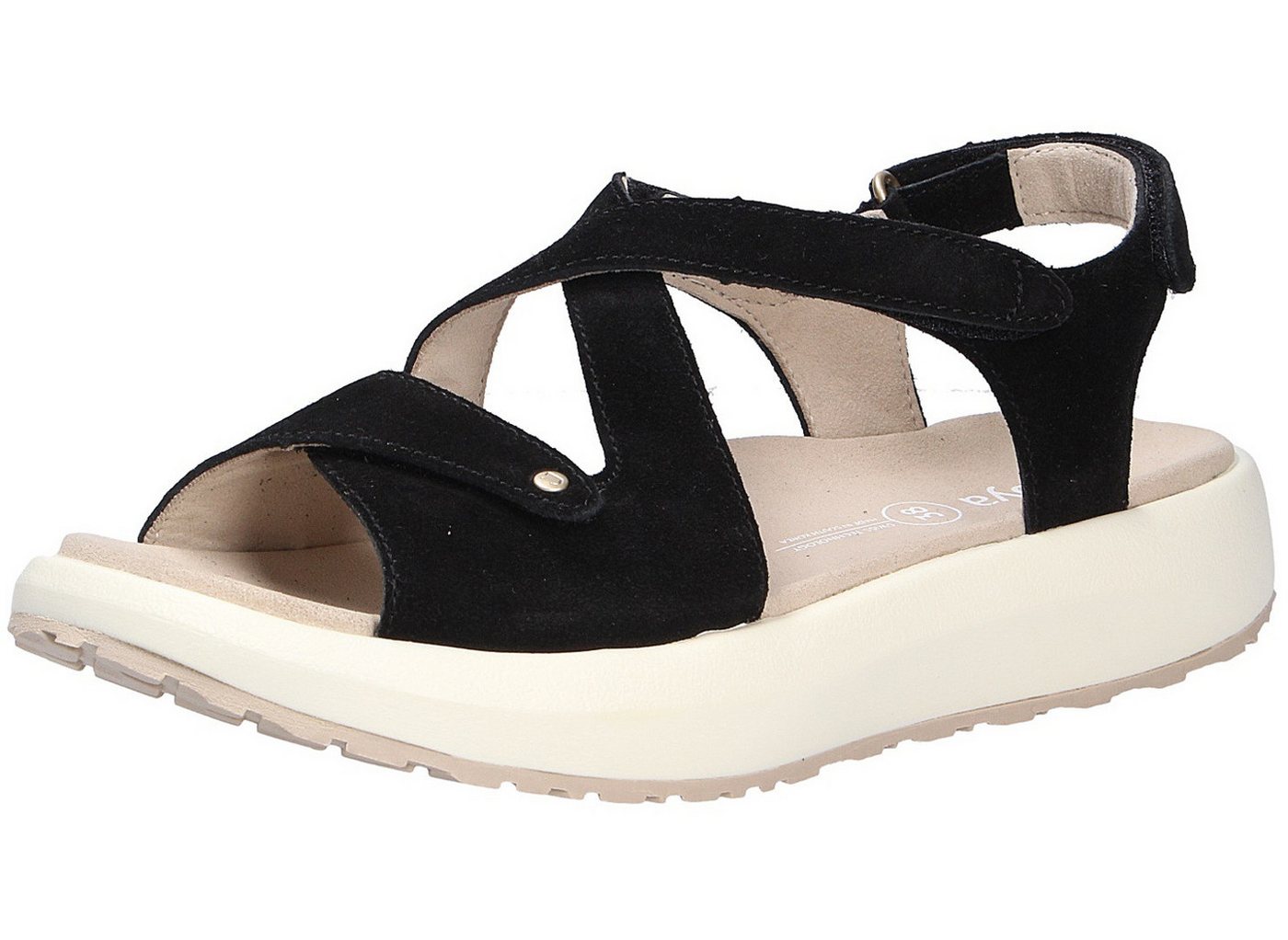 Joya Damen Sandale JENNY BLACK schwarz Größe Sandale