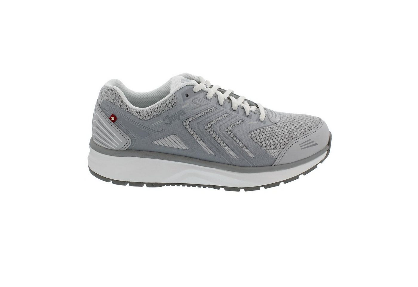 Joya Electra SR Sneaker White/Grey, Textile, Active-Sohle, Kategorie E Schnürschuh