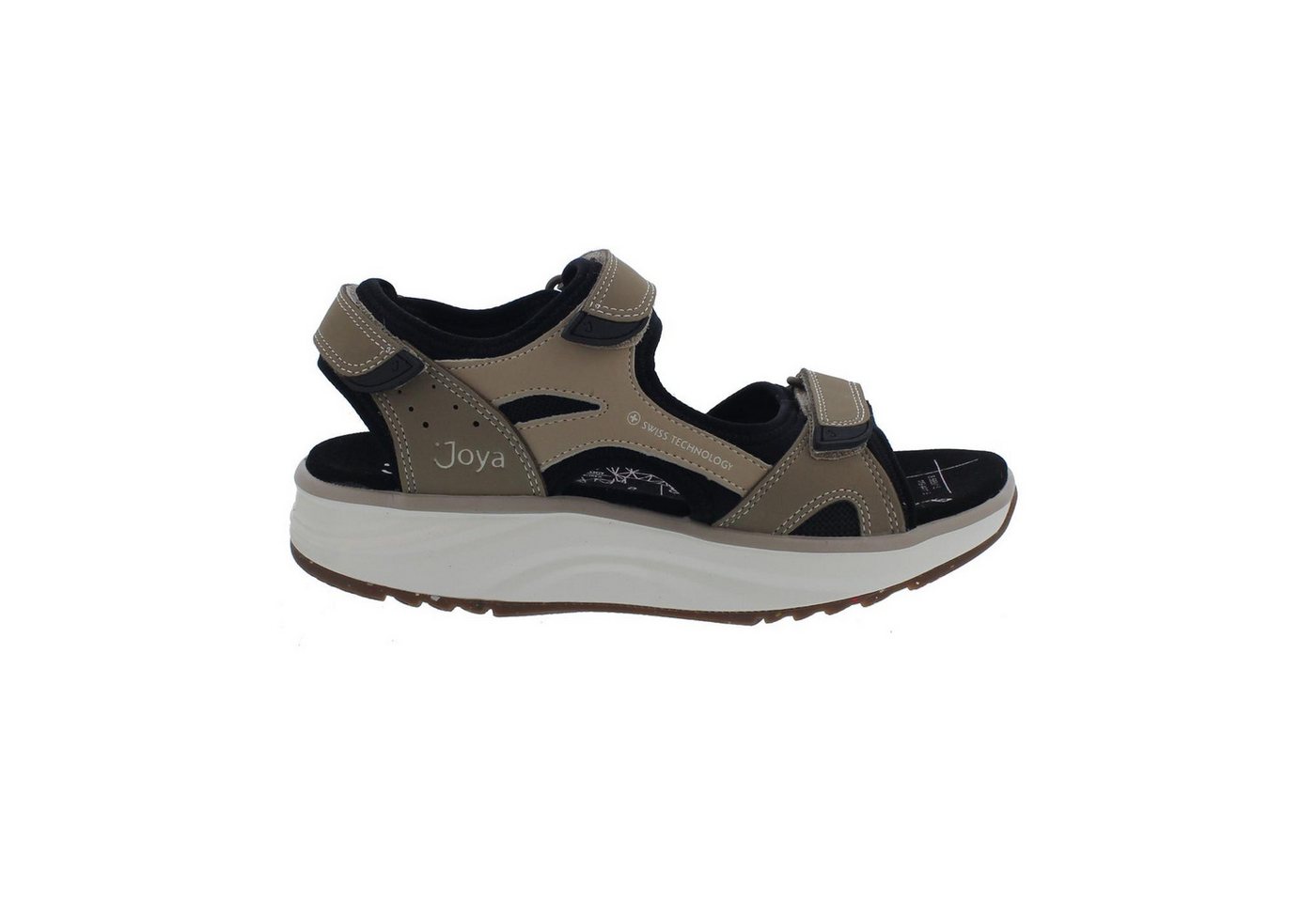 Joya Komodo Beige Sandale, Leder / Textil, Active-Sohle, Kategorie Emo Sandale