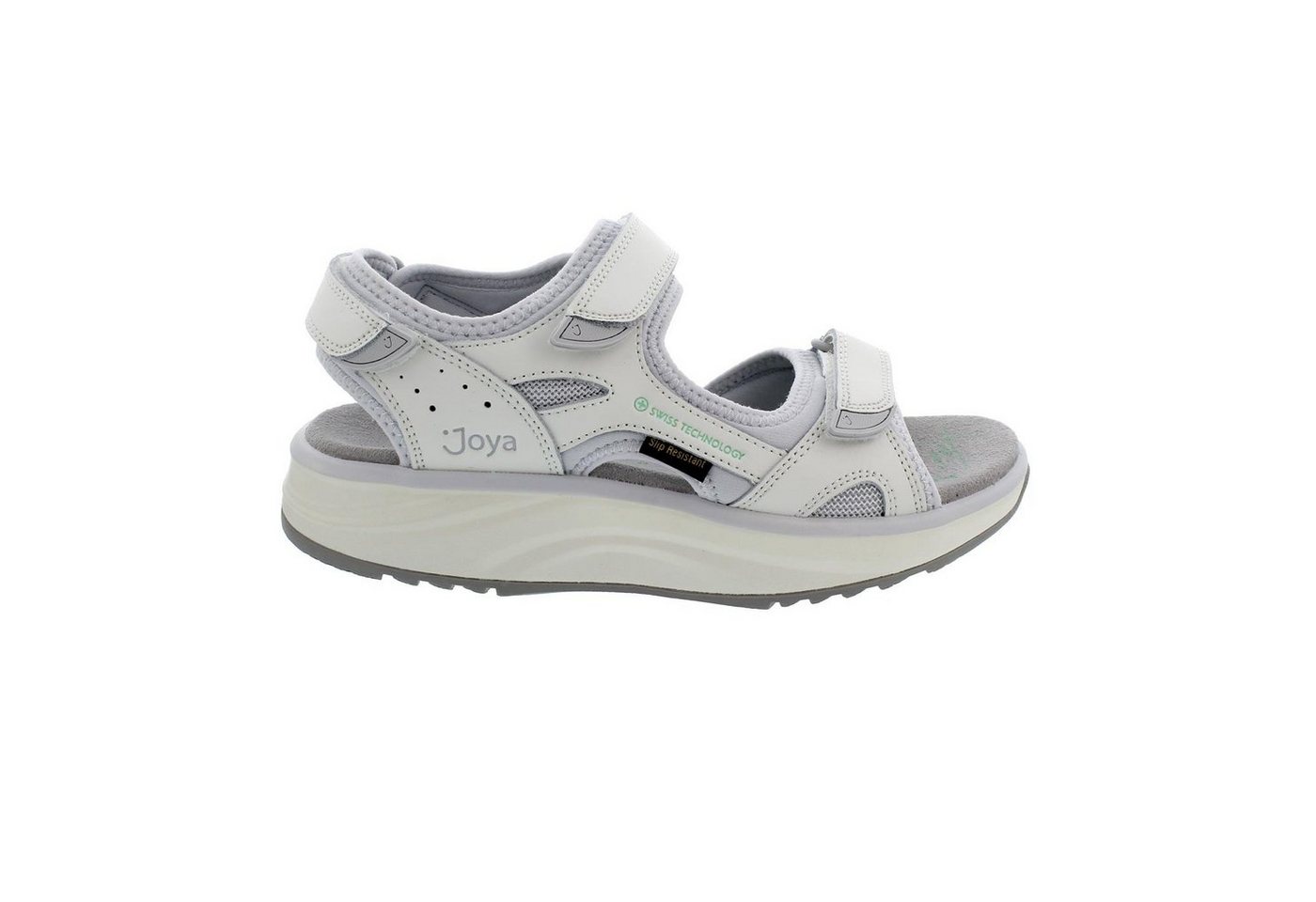 Joya Komodo SR White Sandale, Leather/ Textile, Active-Sohle, Kategor Sandale