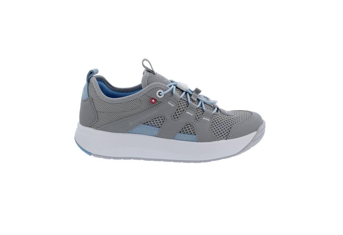 Joya Marbella Light Grey Sneaker, Textile / Velour Leather, Kategorie Schnürschuh