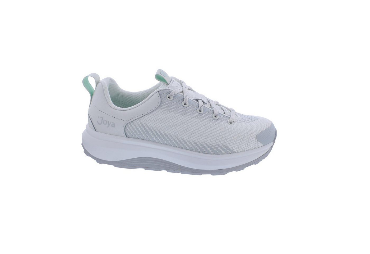 Joya Maui White Women Sneaker, Textile / Glattleder, Wave-Sohle, Kateg Schnürschuh