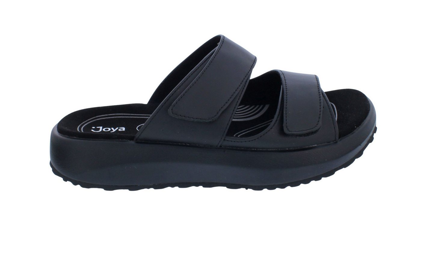 Joya Pantolette Vienna III Black JY127A, Glattleder, Senso-Sohle Pantolette