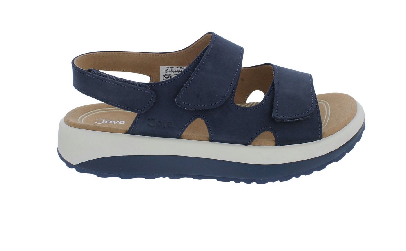 Joya Sandale Panama Blue JY118A, Nubukleder, Klettverschluss, Senso-So Sandale