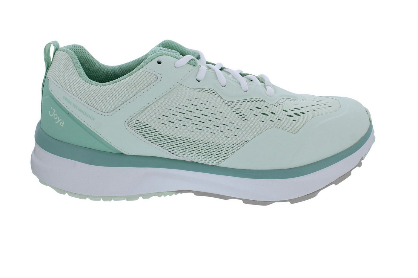 Joya Sneaker Veloce W Light Green JY124A, Atmungsaktives Textil, 100% Schnürschuh