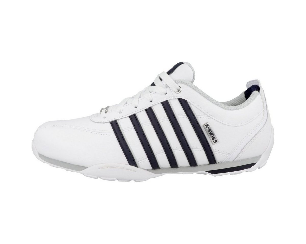 K-SWISS Arvee 1.5 Herren Sneaker Turnschuhe, Sportschuhe, Freizeitschuhe, Halbschuhe, Schnürschuhe (weiß)
