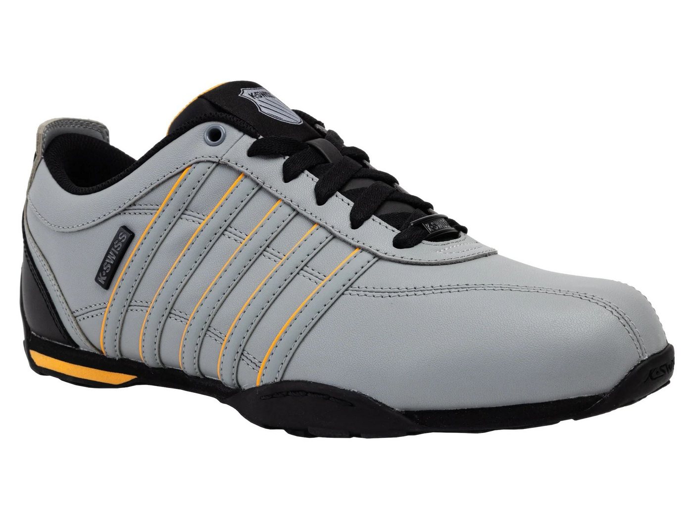 K-SWISS Arvee 1.5 Leder 2026 grau/schwarz/orange Herren Sneaker