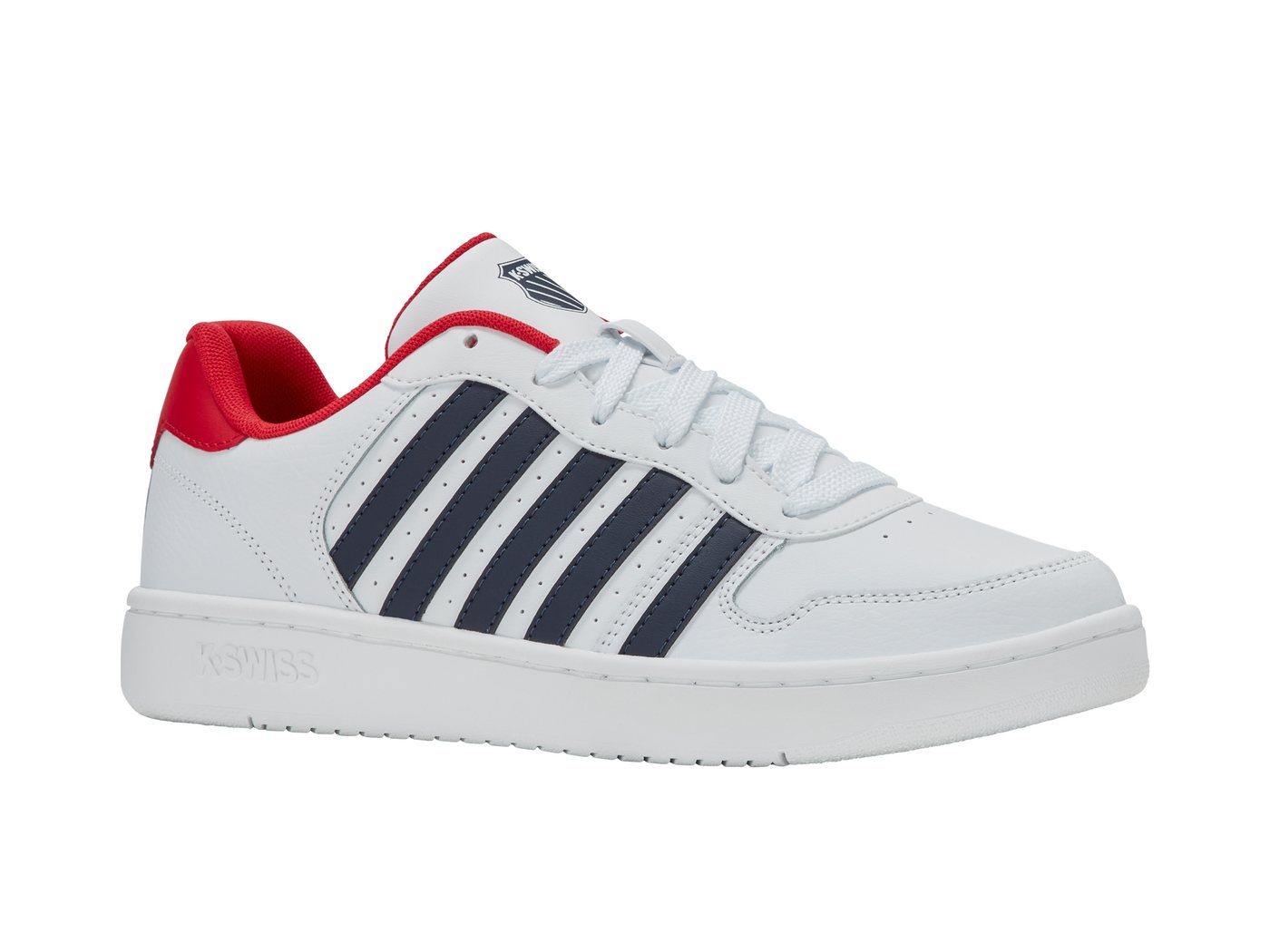 K-SWISS COURT PALISADES Sneaker (weiß/rot)