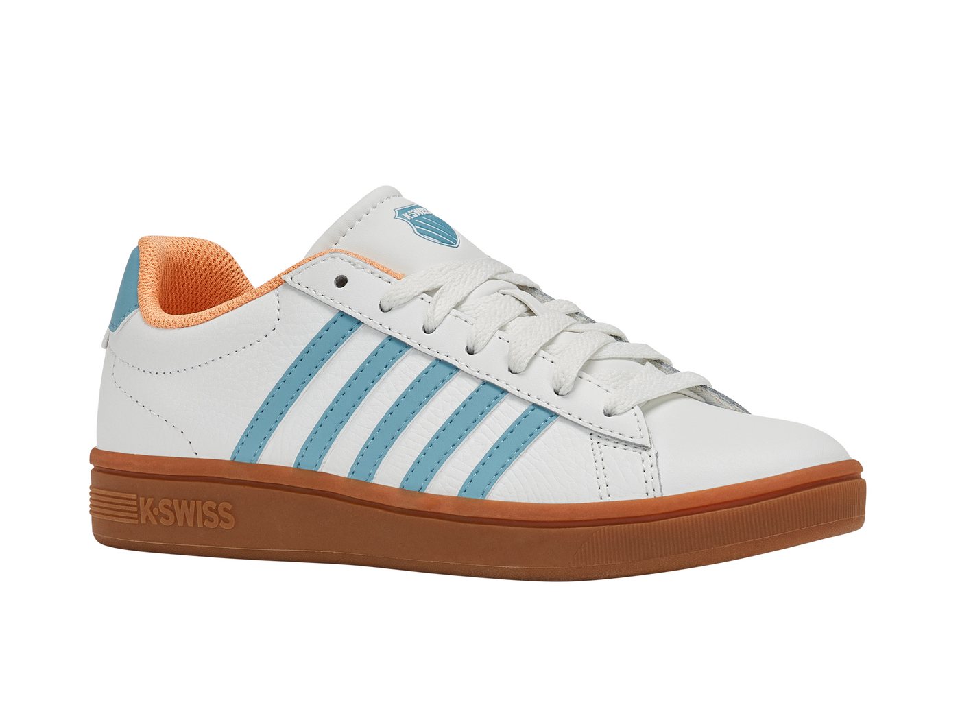 K-SWISS COURT TIEBREAK II Sneaker (blan/mkblu/p)