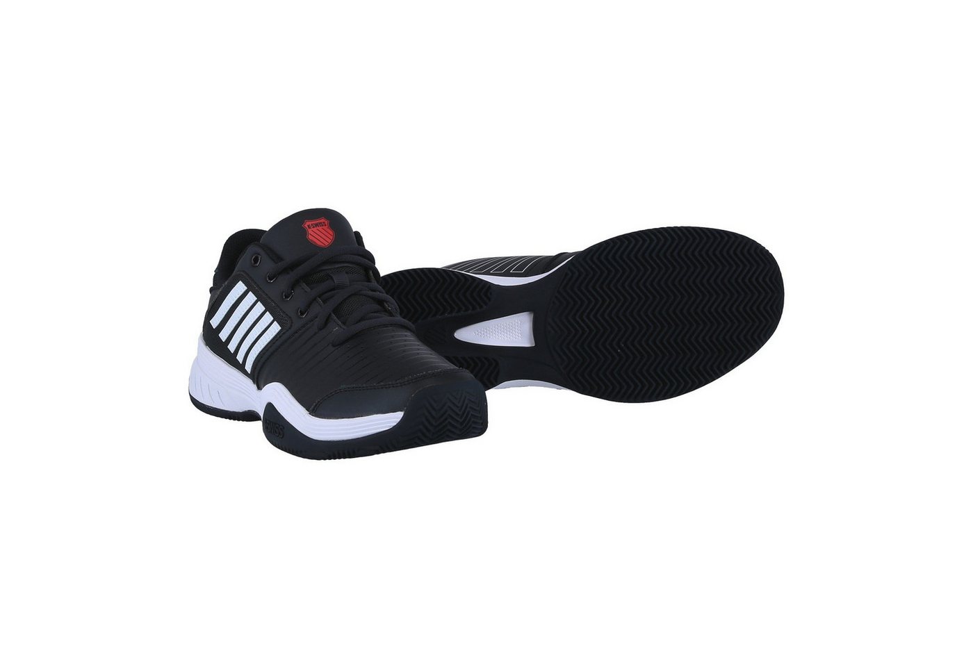 K-Swiss Performance Court Express HB Clay/Sandplatz 2024 schwarz/weiss Herren Tennisschuh