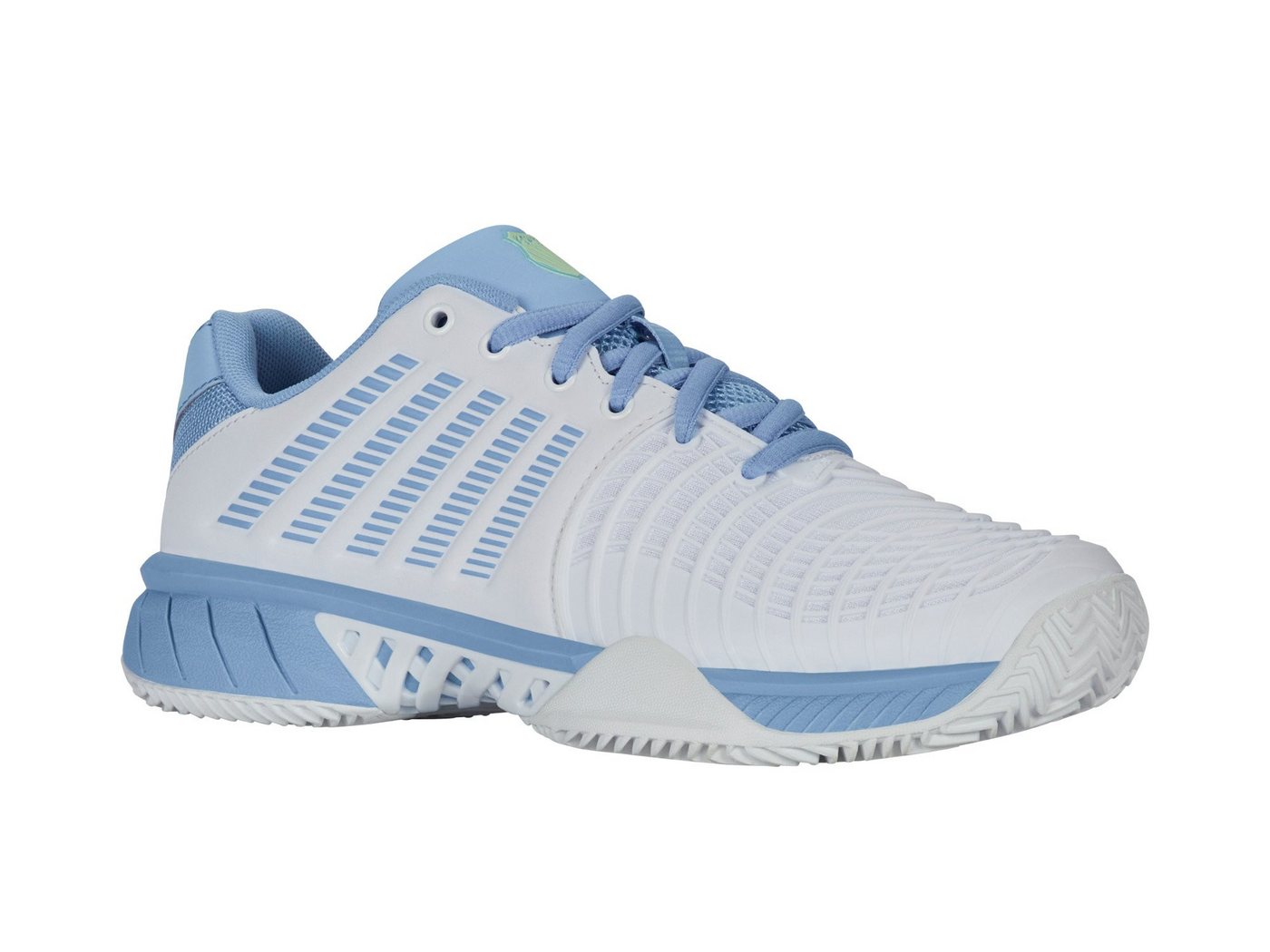 K-Swiss Performance Express Light 3 Clay/Sandplatz weiss/blau Damen Tennisschuh