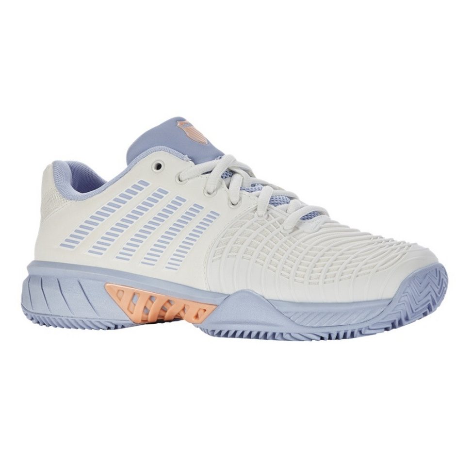 K-Swiss Performance Express Light 3 Clay/Sandplatz weiss/violett/peach Damen Tennisschuh