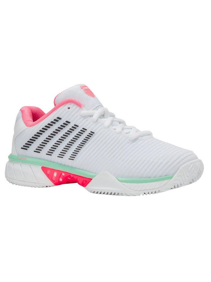 K-Swiss Performance Hypercourt Express 2 HB Clay/Sandplatz weiss/pink/mint Damen Tennisschuh