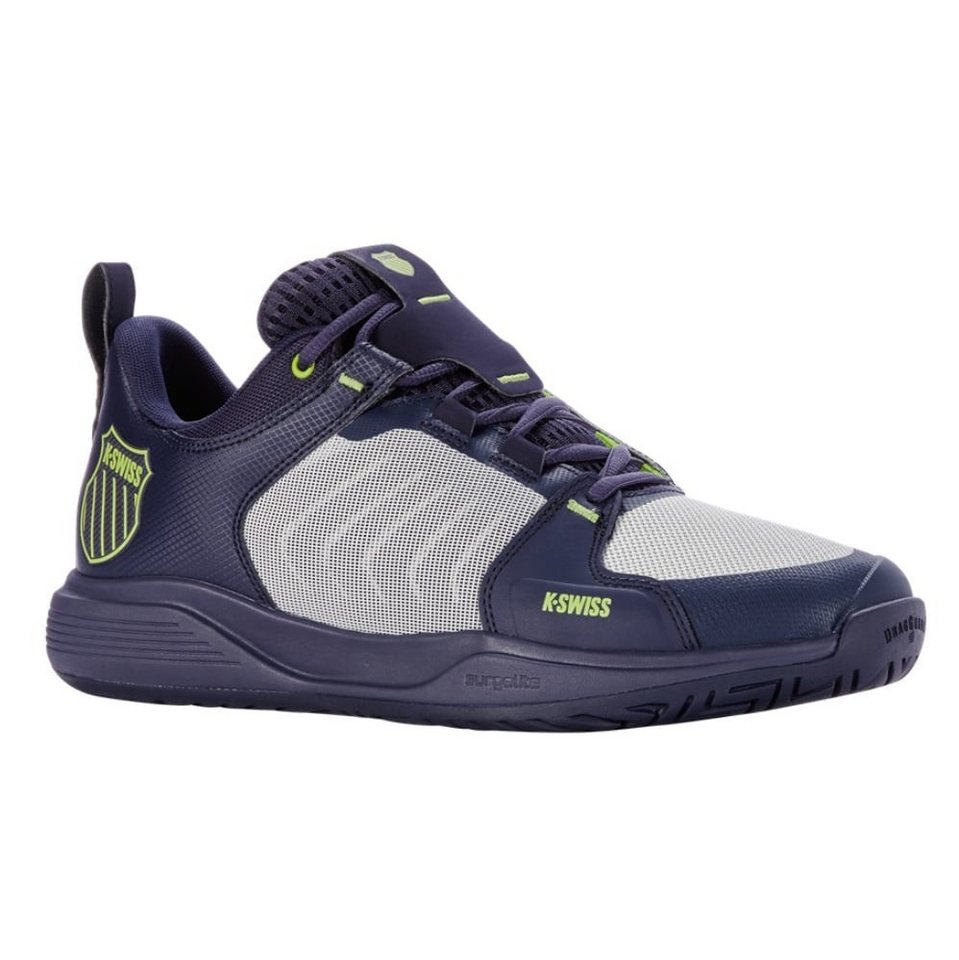 K-Swiss Performance Ultrashot Team Allcourt 2024 peacoatblau/grau/limegrün Herren Tennisschuh