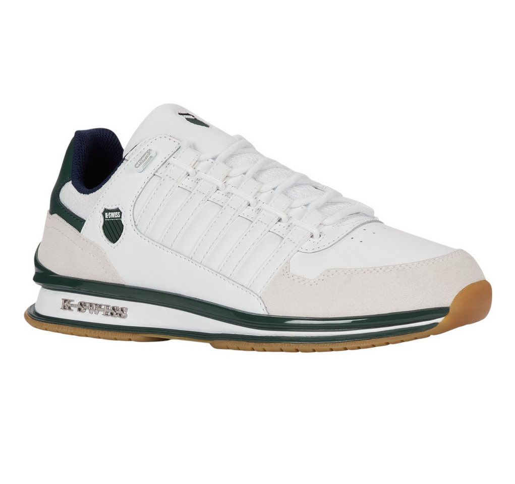 K-SWISS Rinzler GT (Leder, angenehmes Tragegefühl) weiss/grün Herren Sneaker