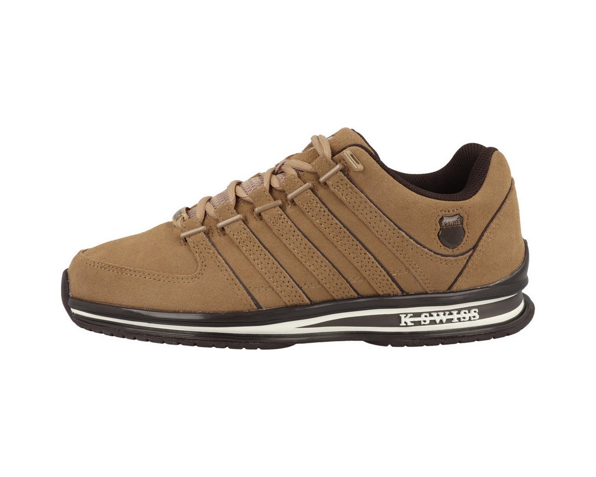 K-SWISS Rinzler Herren Sneaker Turnschuhe, Sportschuhe, Freizeitschuhe, Halbschuhe, Schnürschuhe (braun)