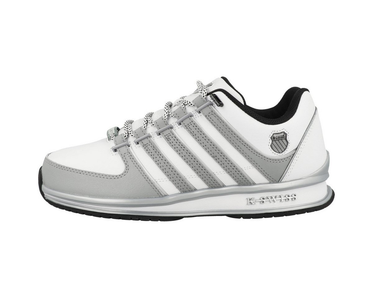 K-SWISS Rinzler Herren Sneaker Turnschuhe, Sportschuhe, Freizeitschuhe, Halbschuhe, Schnürschuhe (weiß)