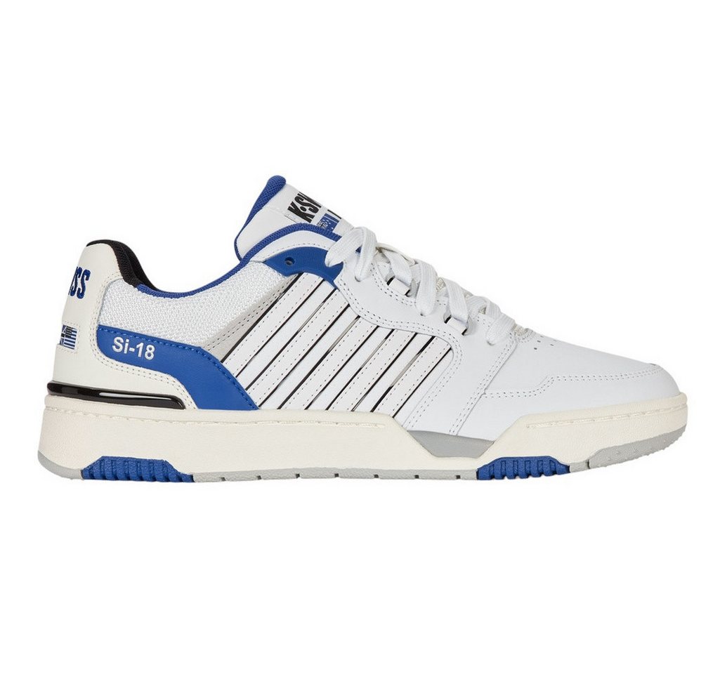 K-SWISS Si-18 Rival (Leder) 2025 weiss/blau/schwarz Herren Sneaker