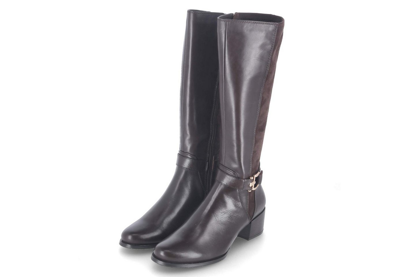 Kaerlek Jolene 35/new Castagno Damen Leder & Textil braun Stiefel