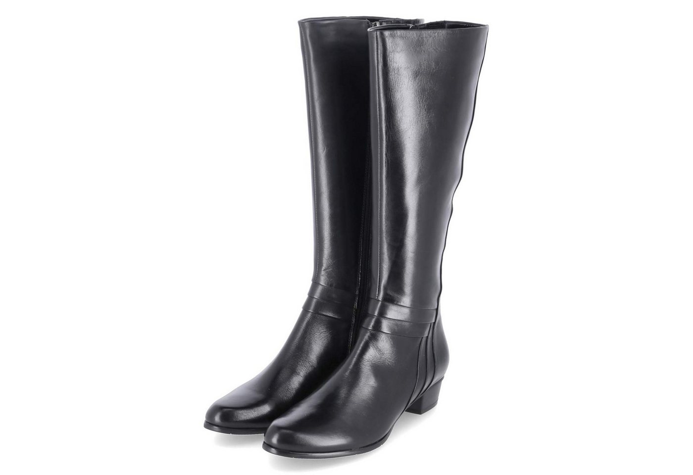 Kaerlek Stefany 400/003 Black Damen Glattleder schwarz Stiefel