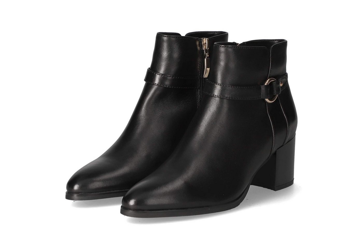 Kaerlek Taylor 45/2695 Black Damen Glattleder schwarz Schlupfstiefel