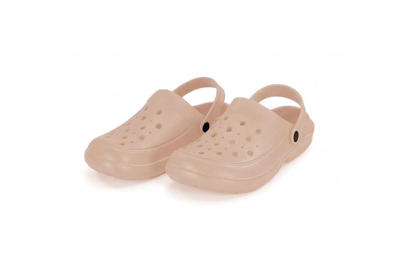 kamelshopping Clogs für Damen & Herren aus Kunststoff mit Fersenriemen Clog ideal als Gartenschuhe, Badeschuhe, Pantolette, Hausschuh etc.