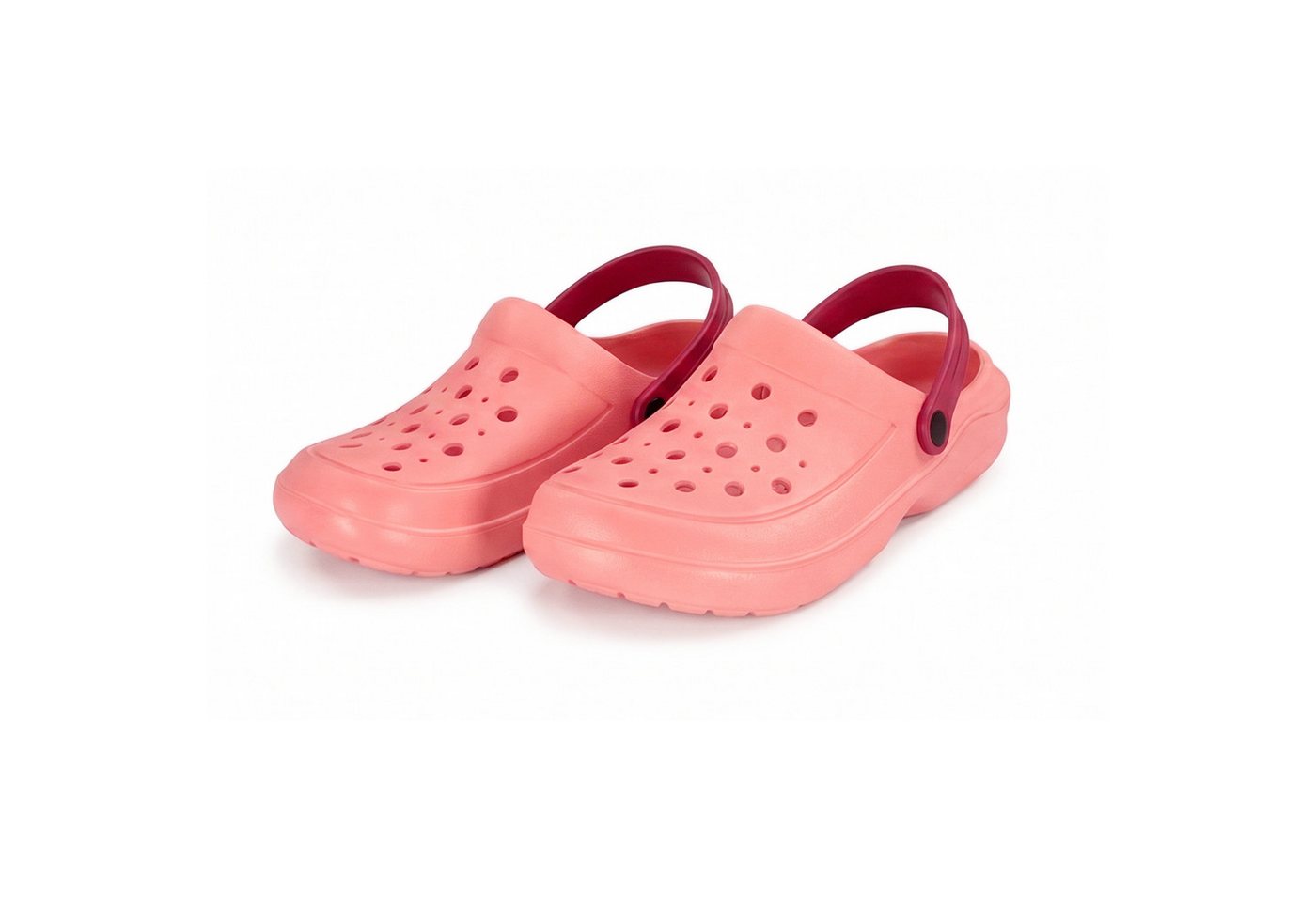 kamelshopping Clogs für Damen & Herren aus Kunststoff mit Fersenriemen Clog ideal als Gartenschuhe, Badeschuhe, Pantolette, Hausschuh etc.
