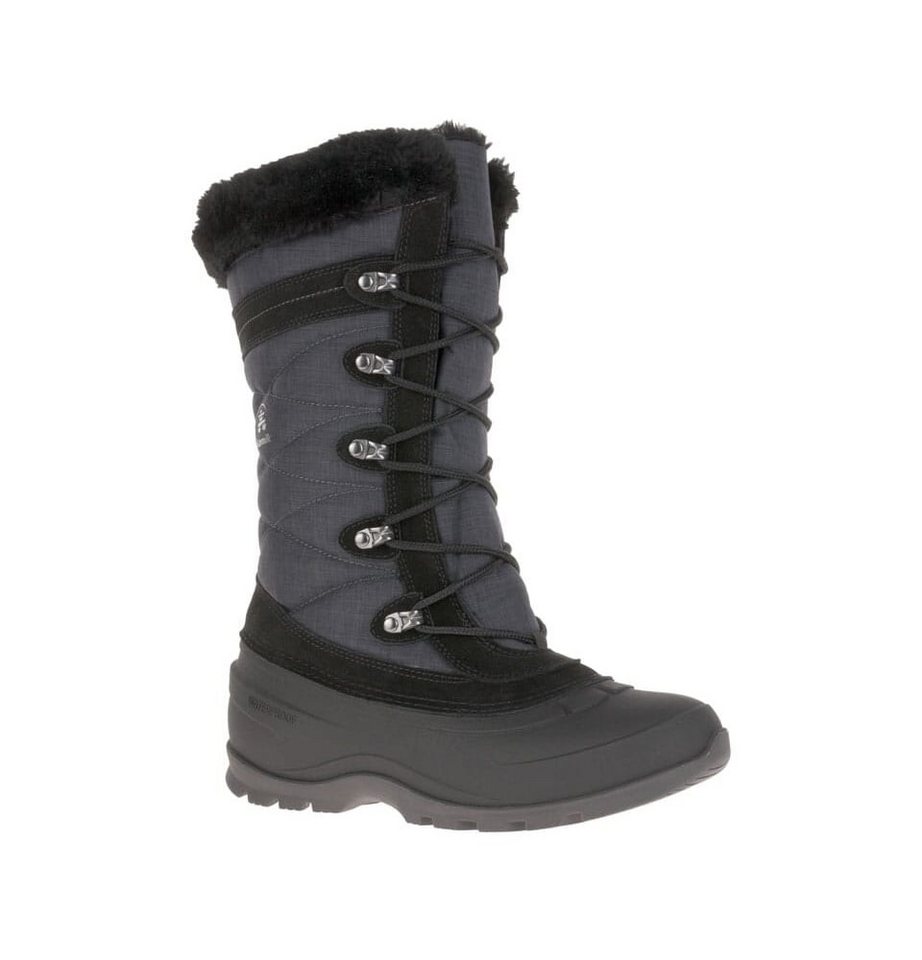 Kamik Snovalley 4 (Wildleder, wasserdicht) schwarz Damen Winterstiefel
