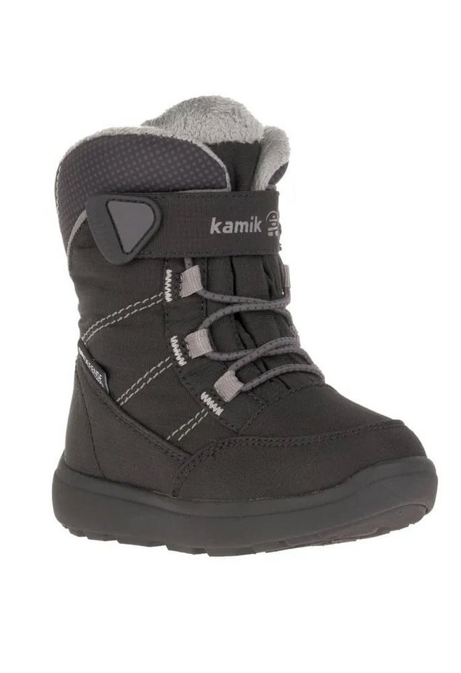Kamik Winterschuhe Stance2 wasserdicht, atmungsaktiv schwarz/grau Winterstiefel