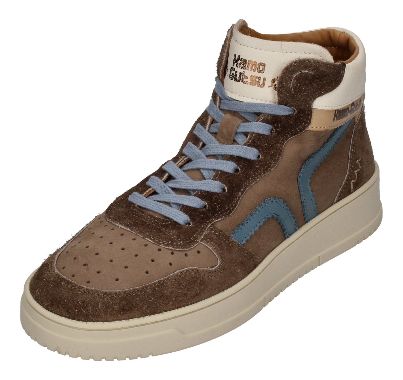 Kamo-Gutsu CAMPA 112 Sneaker Taupe Ginepro