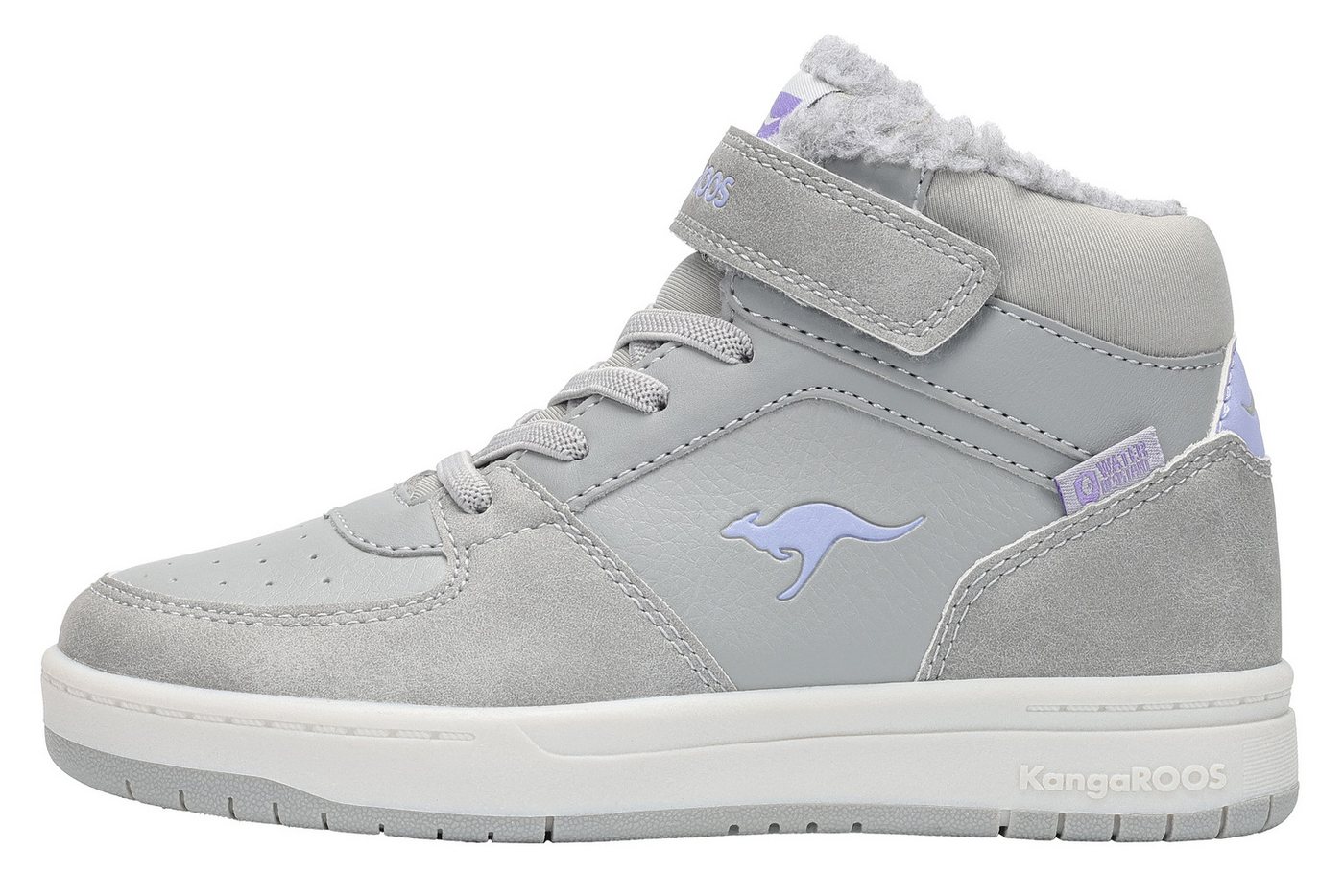 Kangaroos K-CP BOUND MID EV Sneaker Wasserdicht, Warmfutter (grau)