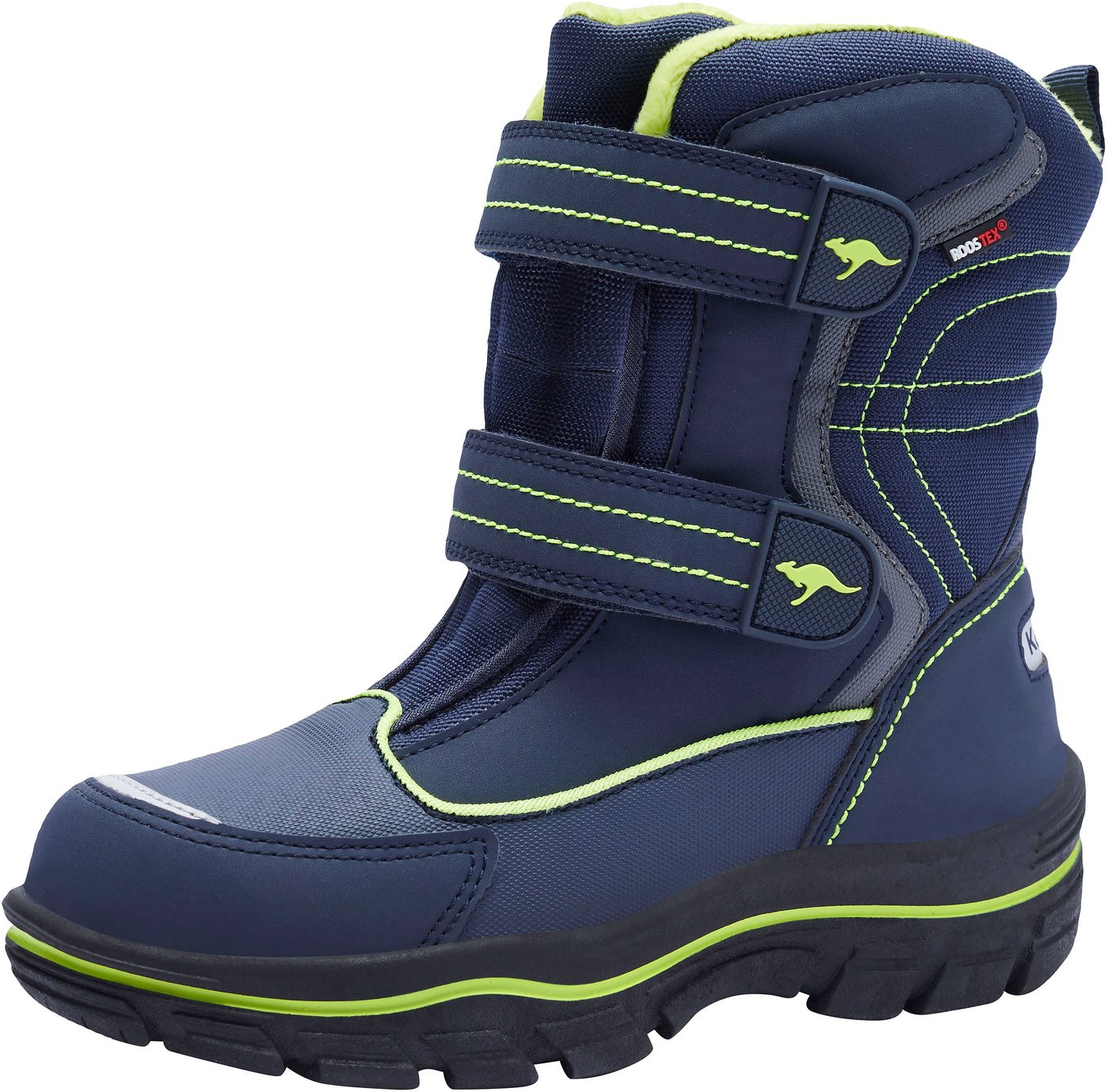 Kangaroos K-Leno V Roostex Winterstiefel Snowboots, Winterboots, Winterschuhe, wasserdicht mit Klettverschluss