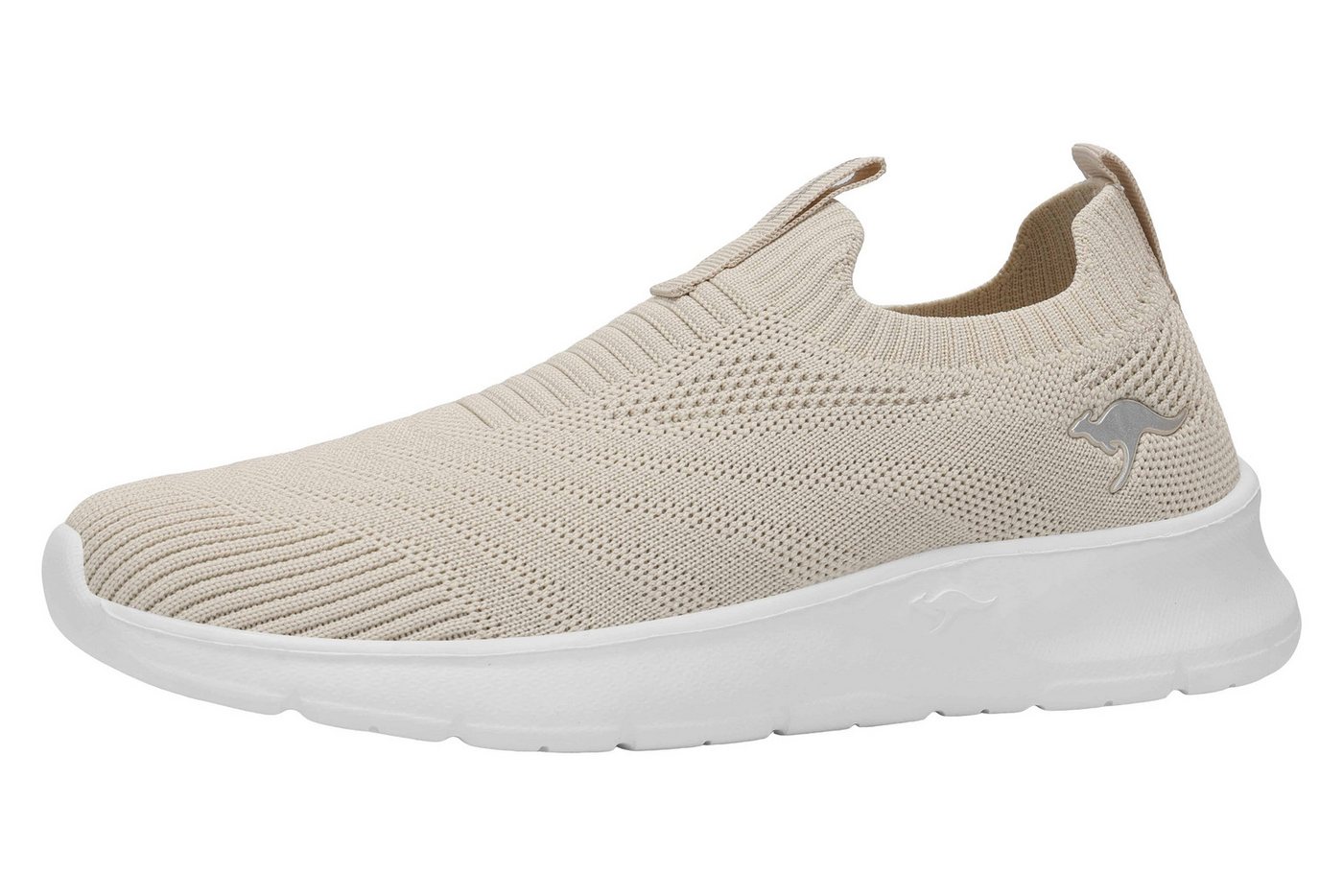 Kangaroos K-NJ RONA Sneaker praktischer Schlupfeinstieg (beige/braun)