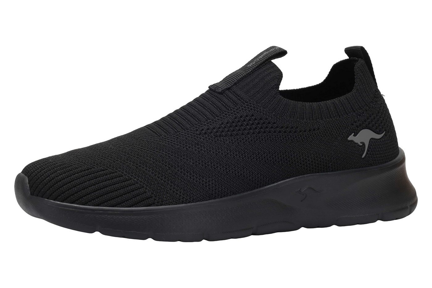 Kangaroos K-NJ RONA Sneaker praktischer Schlupfeinstieg (schwarz)