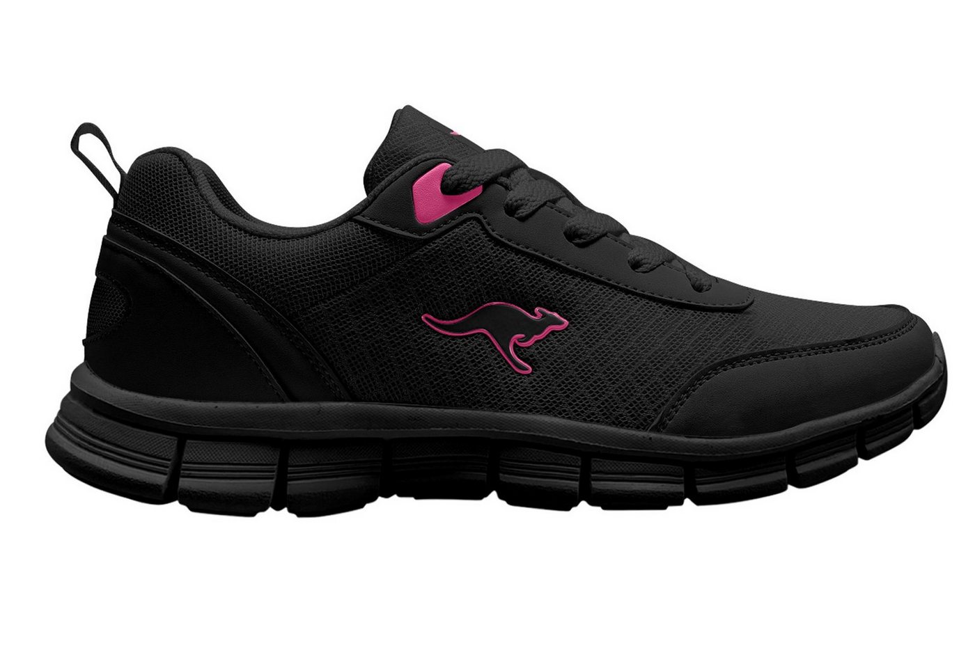 Kangaroos K-RF BETHY Sneaker Atmungsaktiv (schwarz/rosa)
