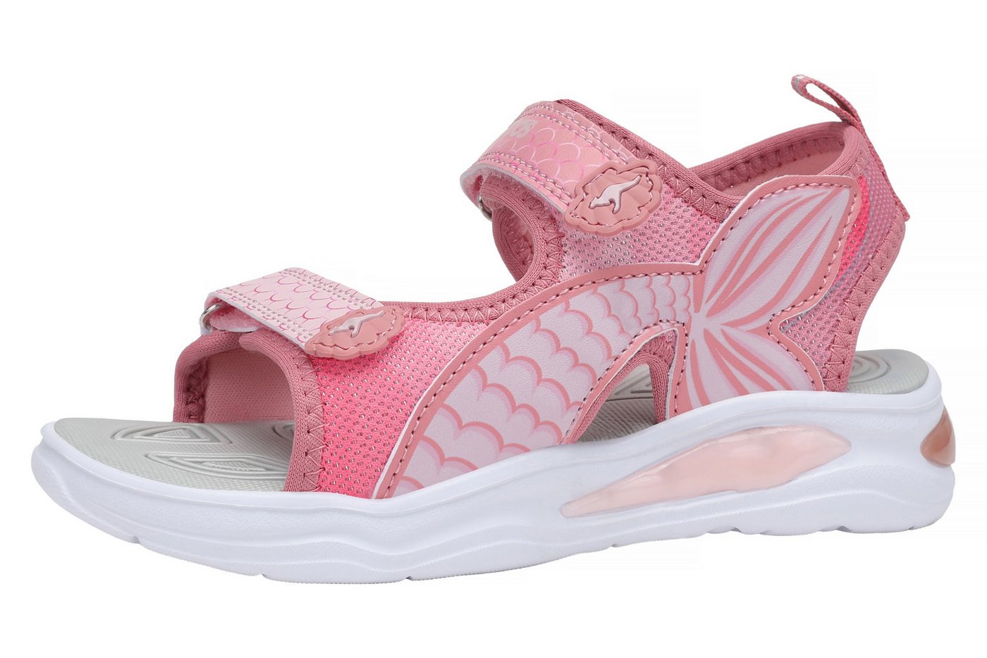 Kangaroos K-SLS ARIEL Sandale mit Blinkfunktion, sportlicher Stil, mit Gummilaufsohle