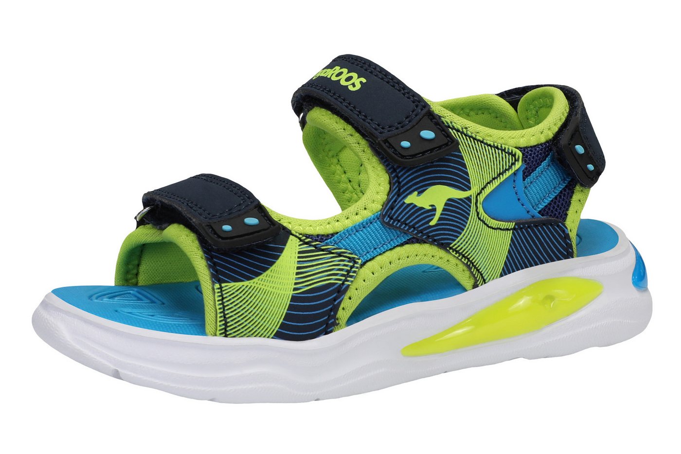 Kangaroos K-SLS Ruffy Sandale mit Blinkfunktion