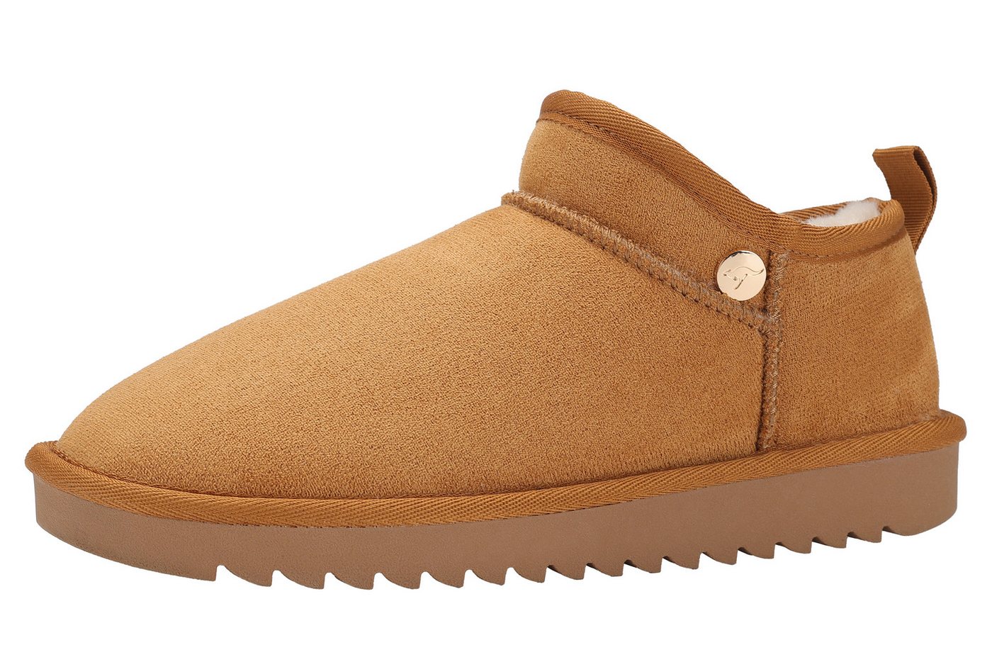 Kangaroos K-UW MELBO Schlupfboots Winterboots, Snowboots, Winterschuhe, gefüttert (braun)