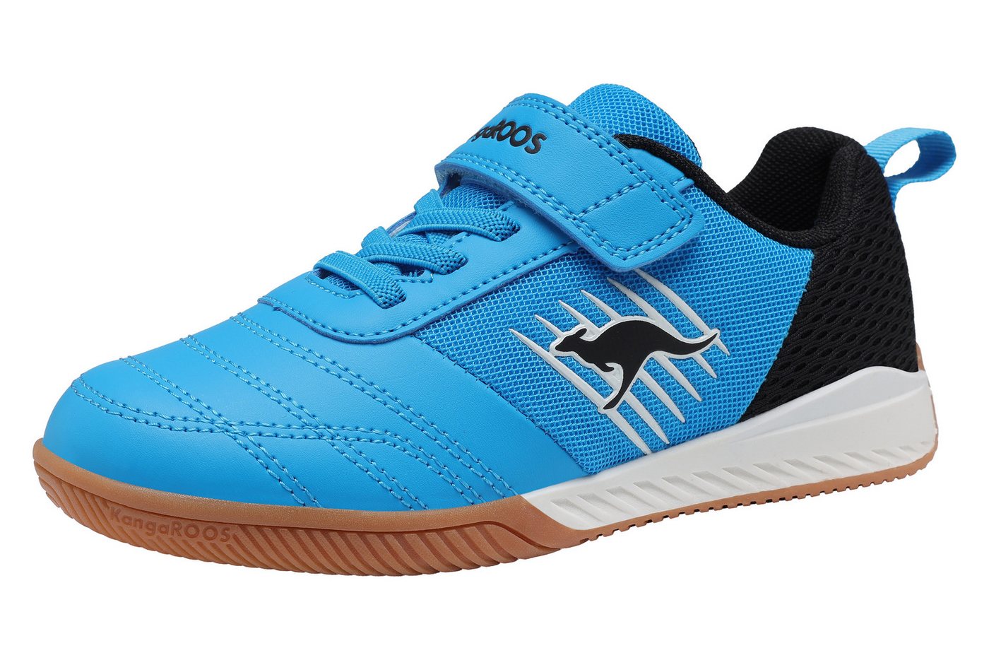 Kangaroos K5-SUPER COURT EV Hallenschuh Indoor Sportschuhe für Kinder und Jugendliche, mit Klettverschluss