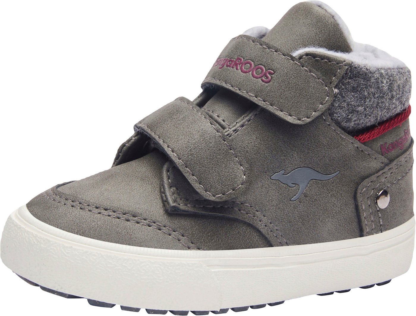 Kangaroos KaVu Primo V Sneaker mit Klettverschluss (grau)