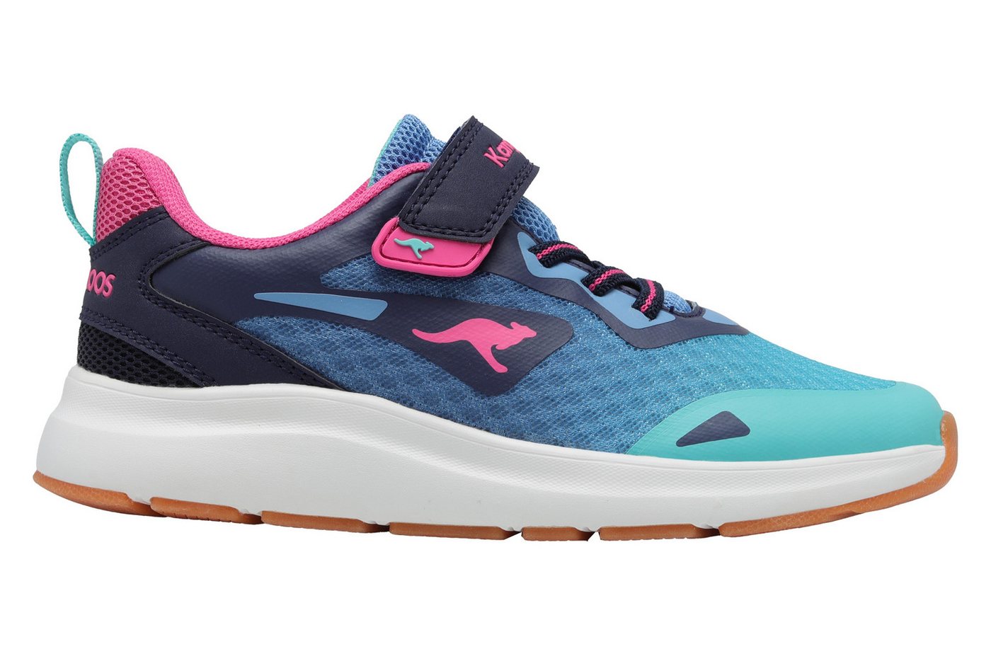 Kangaroos KB-PANG EV Sneaker Nicht abfärbende Sohle (blau/rosa)