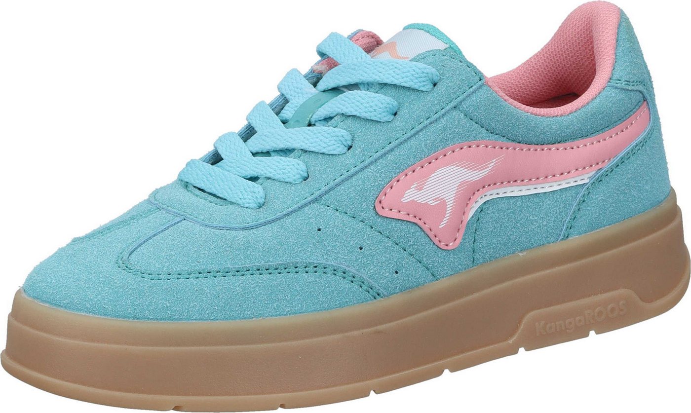 Kangaroos Sneaker Schnürschuh aus strapazierfähigem Synthetik (blau)