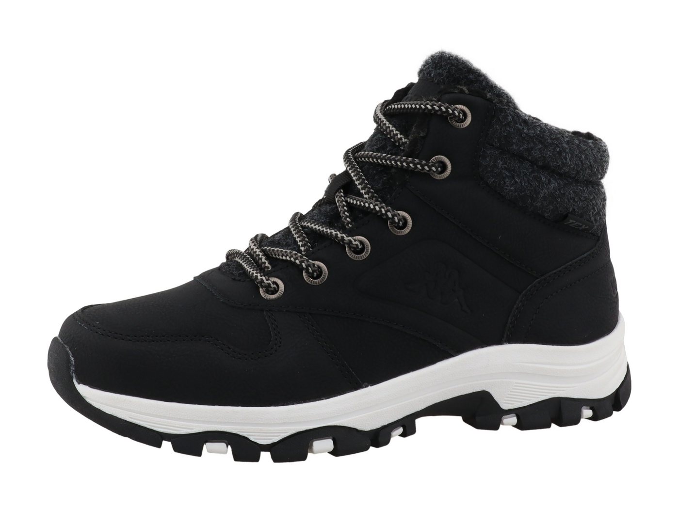 Kappa Aileen Winterboots Winterschuhe, Winterstiefel, Snowboots, gefüttert, wasserdicht (schwarz)