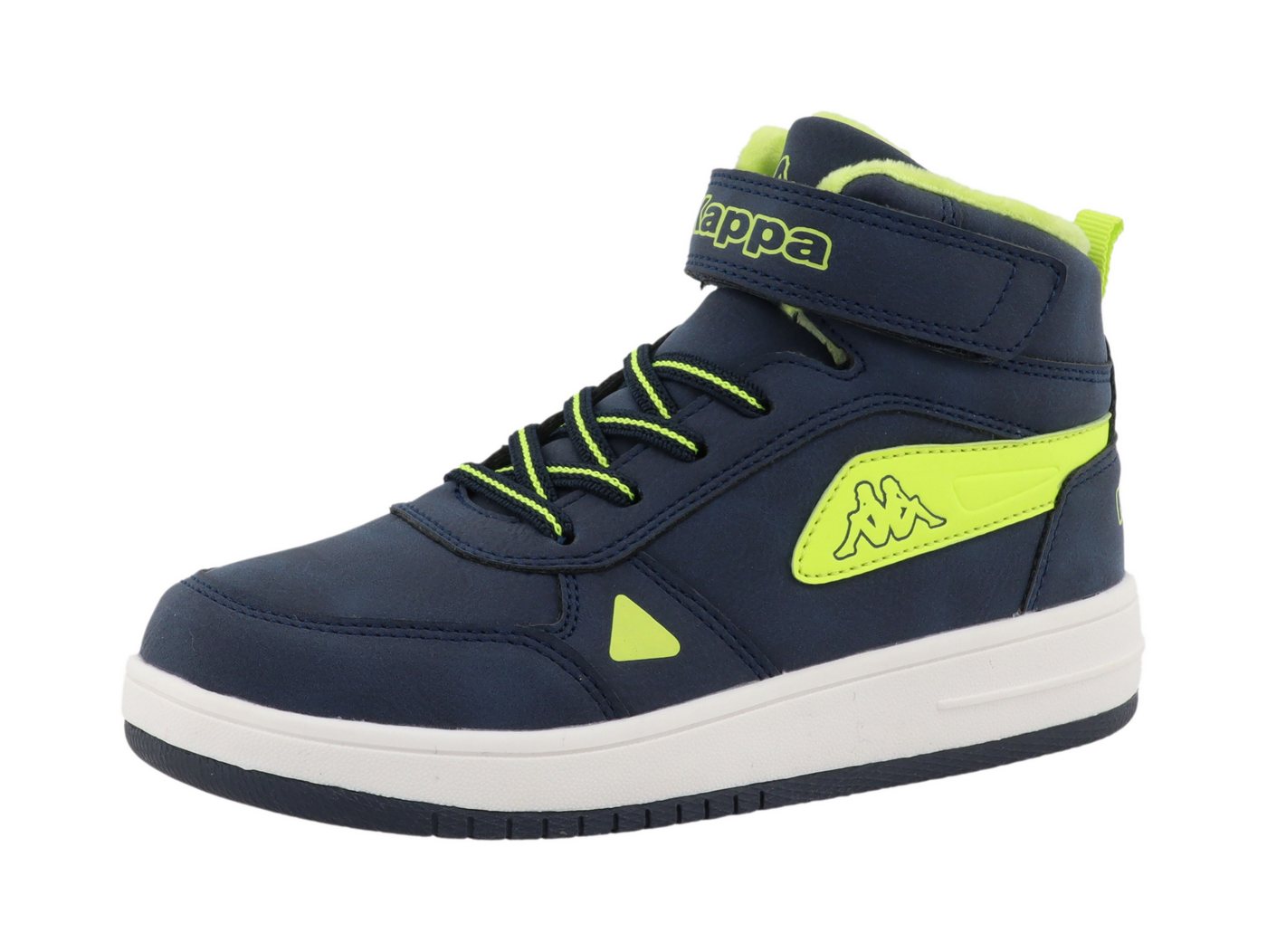 Kappa Jello Sneakerboots Winterschuhe, Winterboots, Sneaker, gefüttert (denim-lime)