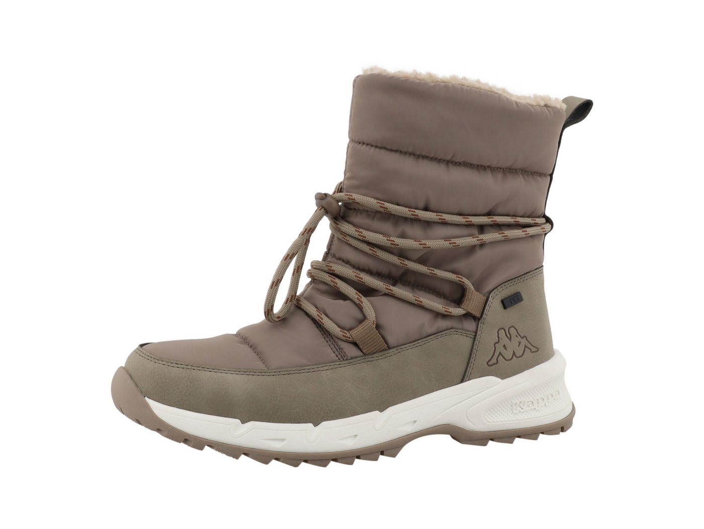 Kappa Laiza Winterboots Winterschuhe, Winterstiefel, Snowboots, gefüttert, wasserdicht (braun)