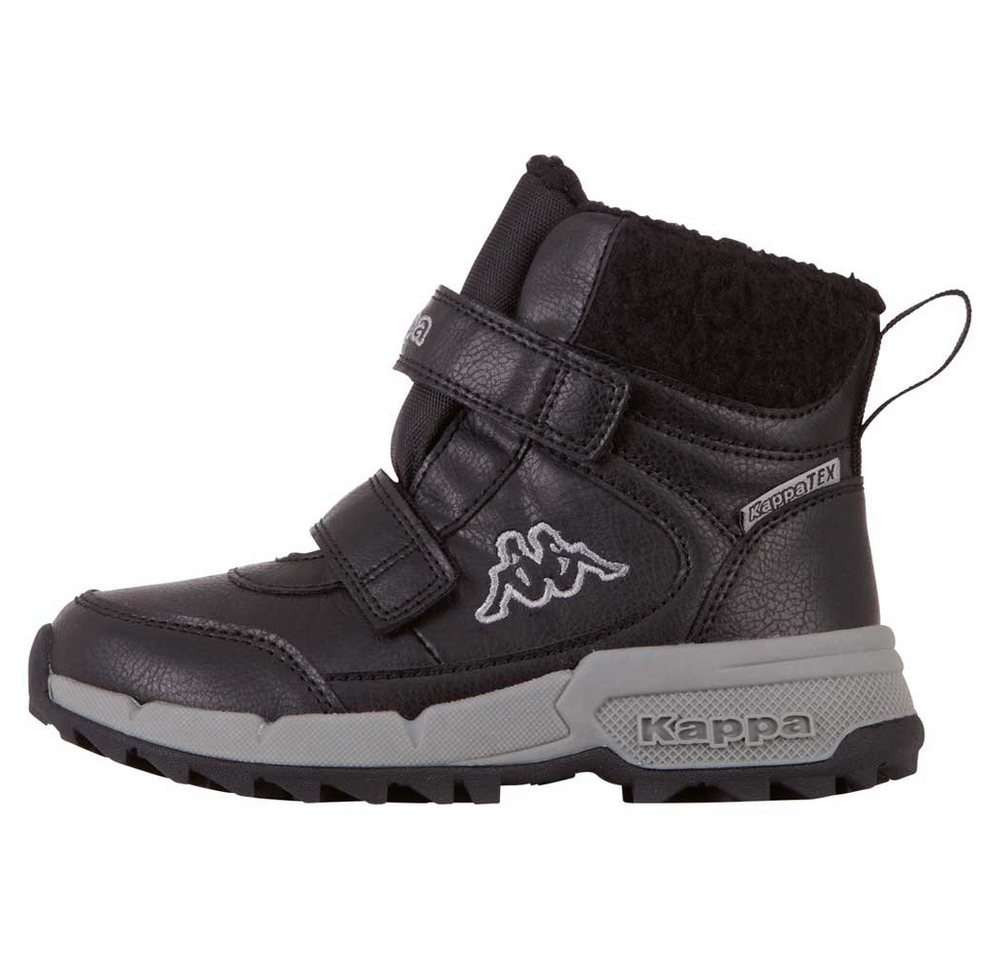 Kappa Outdoorwinterstiefel - wasserdicht, windabweisend & atmungsaktiv (schwarz/grau)