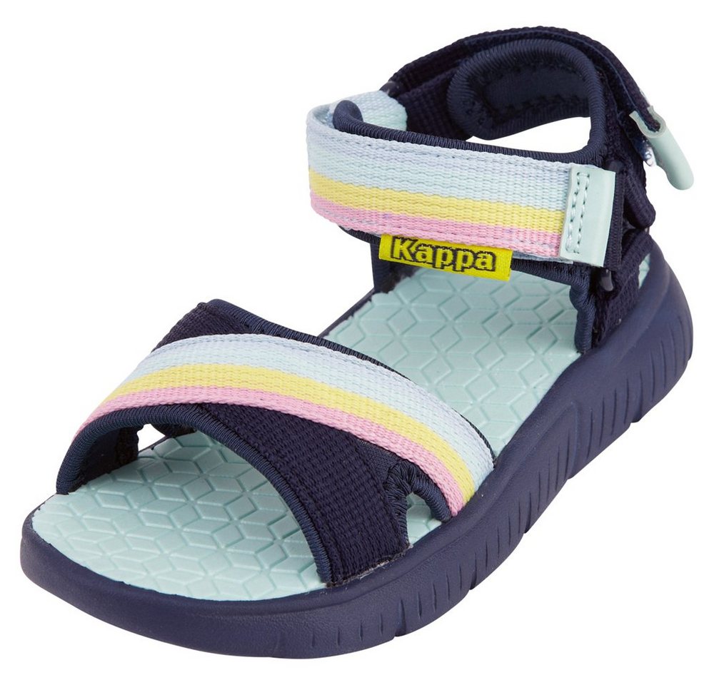 Kappa Sandale - mit mehrfarbigem, gewebten Band auf dem Riemchen