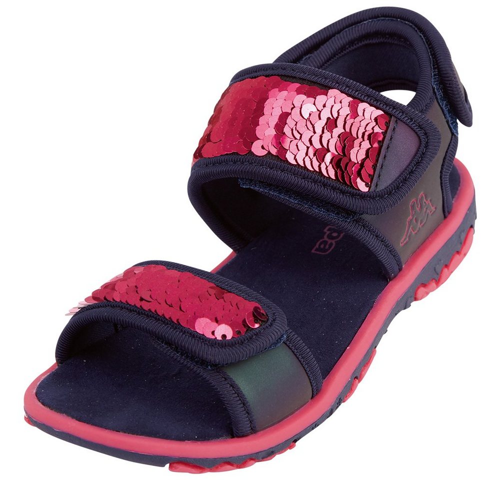 Kappa Sandale - mit Pailletten besetzt