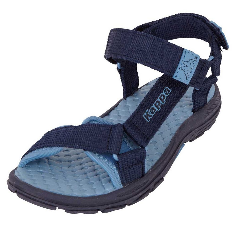 Kappa Sandale zwei Klettverschlüsse für optimale Weitenregulierung